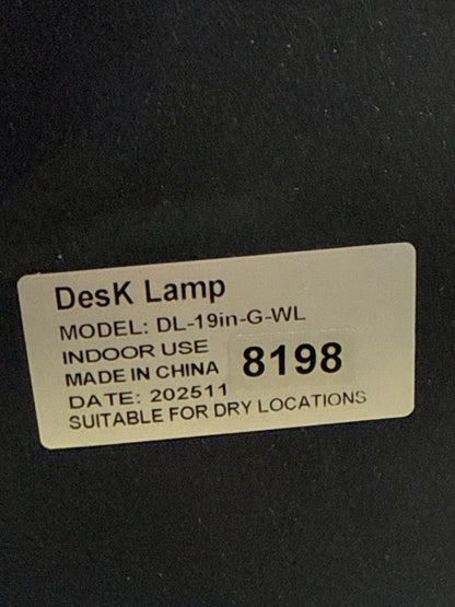 Modern Desk Lamp Black Metal Fabric USB Ports Power Outlets China Table Charging