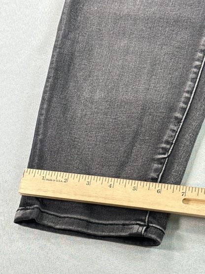 Fashion Nova Plus Skinny Jeans Womens 22 Black Wash Distressed Stretch Denim