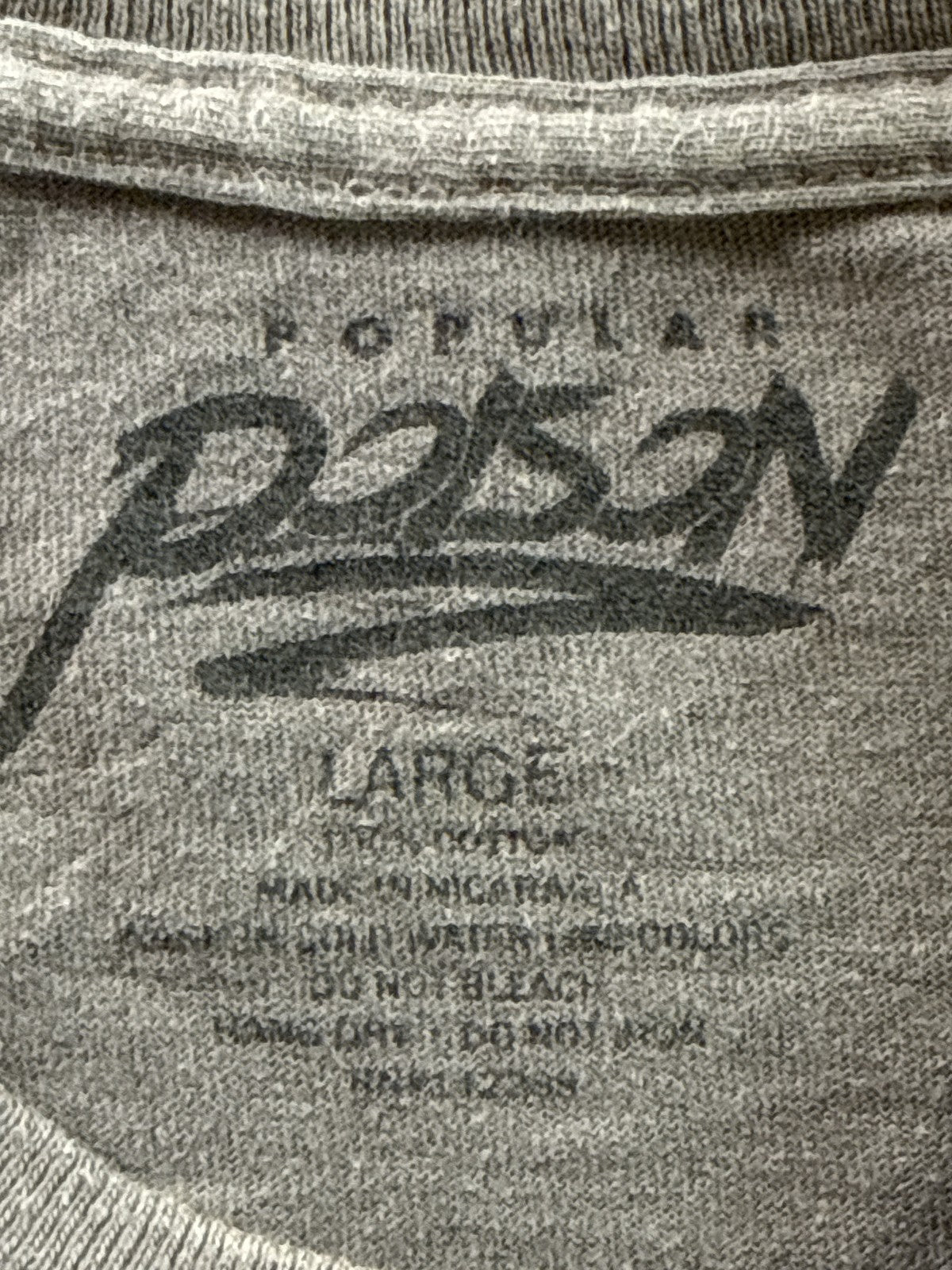 NASA Racing Graphic Tee Mens Large Gray 100% Cotton Crewneck Short Sleeve Space