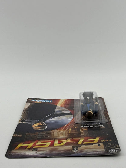 Funko ReAction Captain Cold Figure Flash TV Loose Complete 3.75" w/ Gun 2015 DC