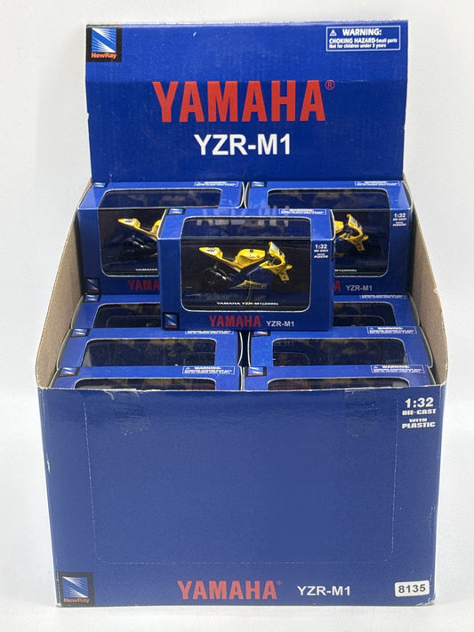 Yamaha YZR M1 1:32 Scale Die Cast Model NewRay Box Set Collectible
