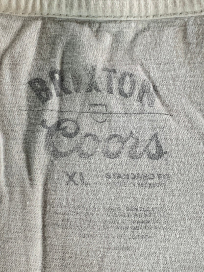 Brixton Coors Banquet T-Shirt XL White Mountain River Graphic Beer Promo Tee