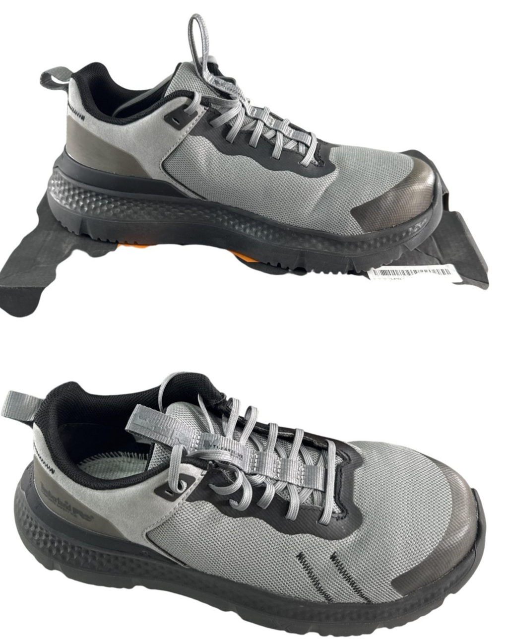 Timberland PRO Work Shoes Mens Size 7.5 Gray Black Anti-Fatigue ReBOTL A5PKE
