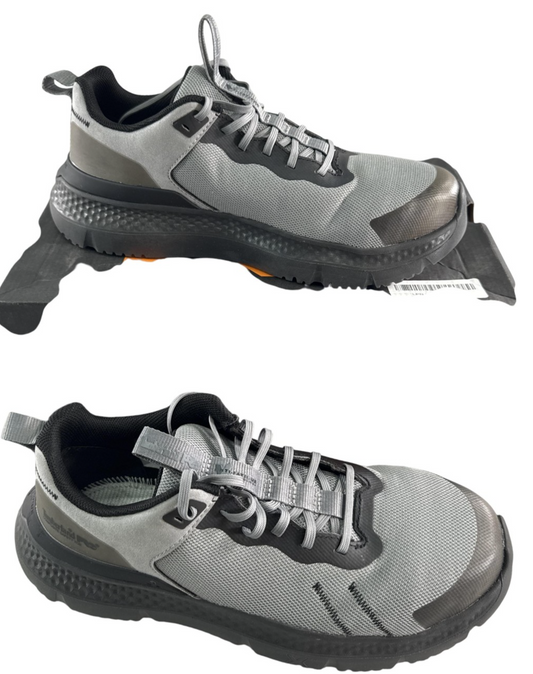 Timberland PRO Work Shoes Mens Size 7.5 Gray Black Anti-Fatigue ReBOTL A5PKE
