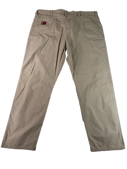Wrangler Riggs Workwear Pants Men’s 44x32 Khaki Utility Carpenter Work Pants