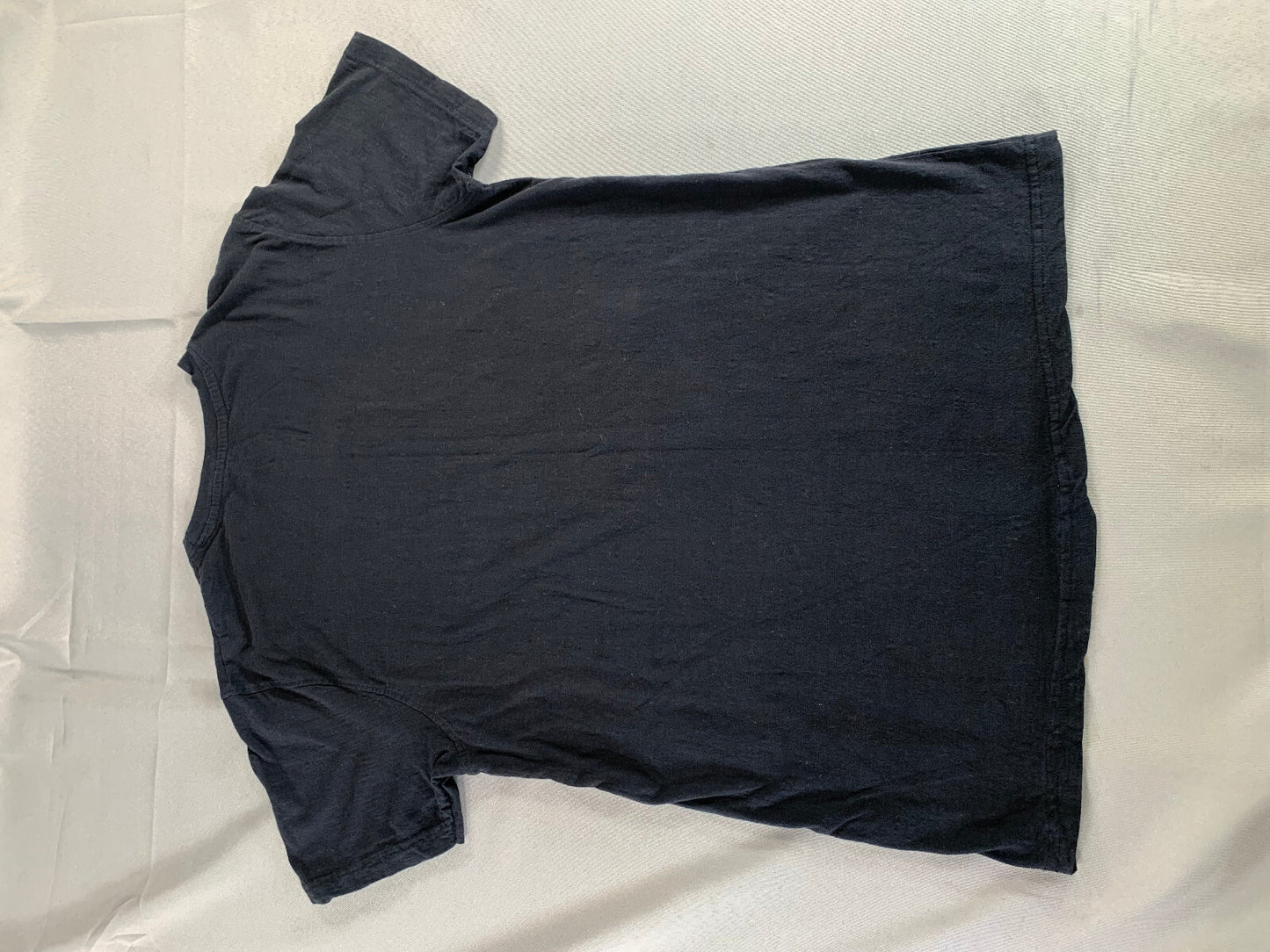 Beverly Hills Polo Club Men’s T-Shirt L Black Chest Pocket Logo 100% Cotton