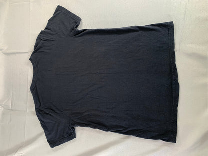 Beverly Hills Polo Club Men’s T-Shirt L Black Chest Pocket Logo 100% Cotton