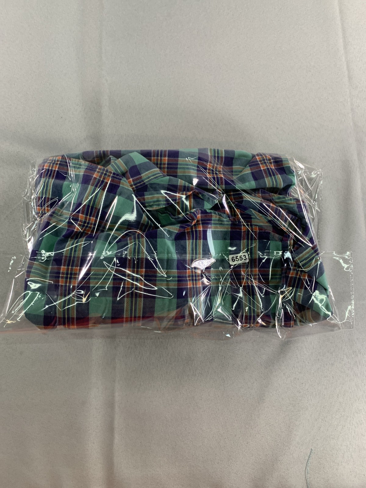 Polo Ralph Lauren Shirt Mens XL Green Blue Plaid Long Sleeve Button Down Casual