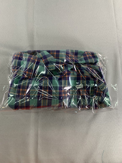 Polo Ralph Lauren Shirt Mens XL Green Blue Plaid Long Sleeve Button Down Casual