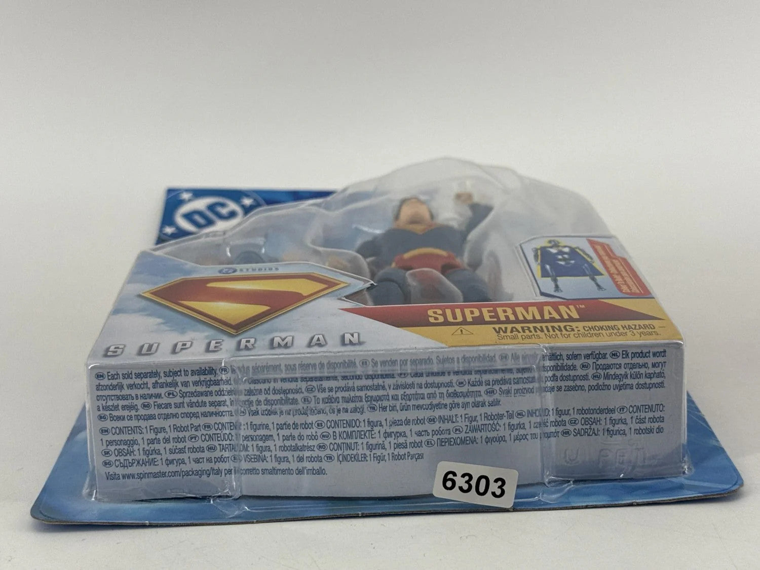 DC Comics Superman Movie Figure 6" Engineer BAF Spin Master 6quot Apparel