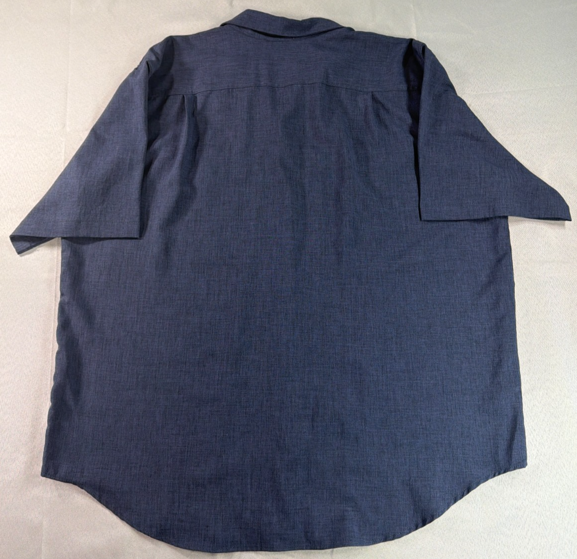 Orvis Button Up Tech Shirt Mens 2XL XXL Blue Lightweight Outdoors Apparel NWT