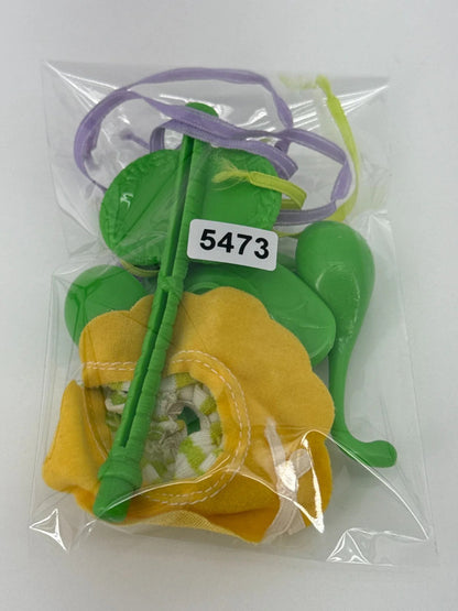 Vintage Strawberry Shortcake Snail Accessory Lot 1980s Leaf Spoon Dress Parts