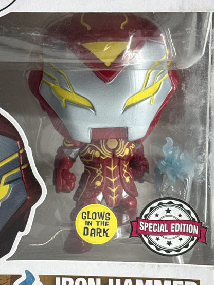 Funko Pop Marvel Iron Hammer 857 Infinity Warps Glow Special Edition GITD Boxed