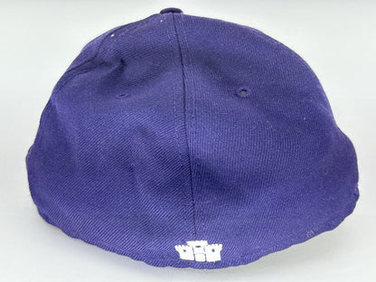 Crooks Castles Chain Fashion Hat 7 1 Purple Cotton Fitted Graphic 59FIFTY Men