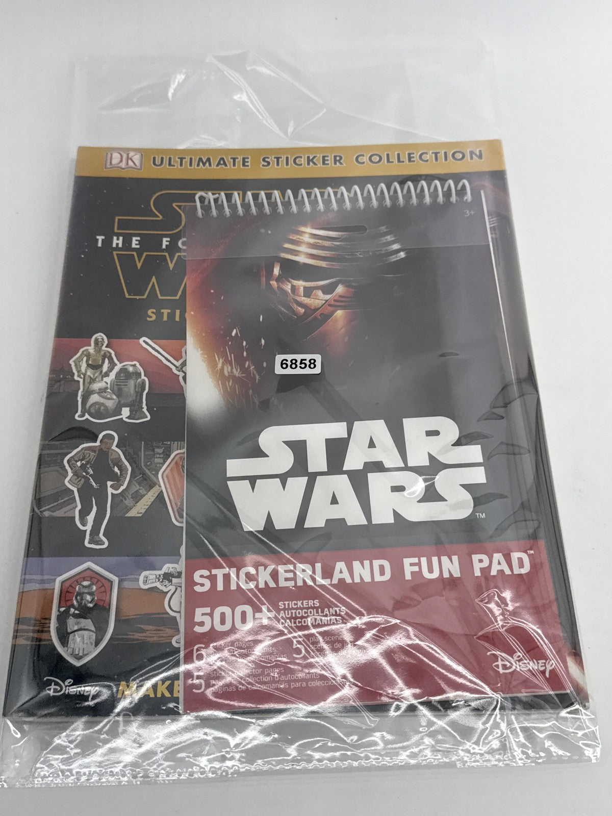 Star Wars Force Awakens Ultimate Sticker Collection Stickerscapes 2 Book Fun Pad