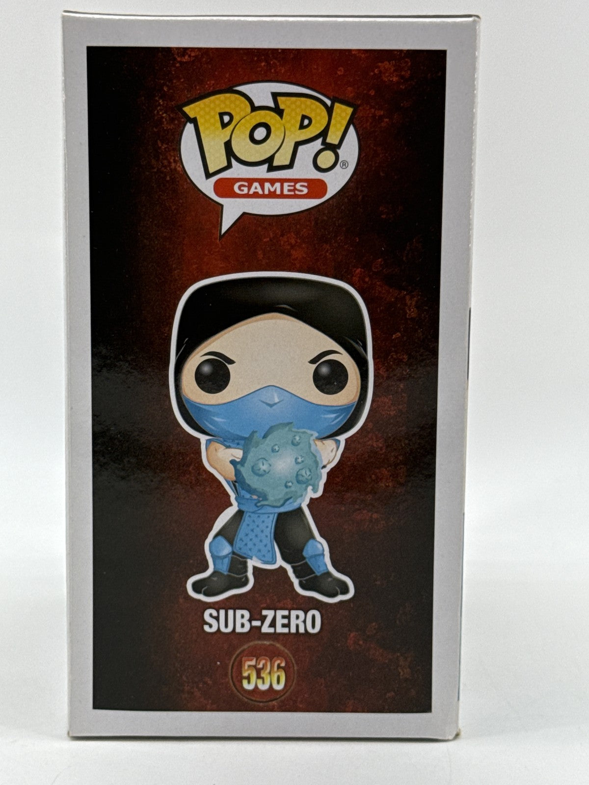 Funko Sub Zero Pop! Games Mortal Kombat Vinyl Figure Multicolor Graphic