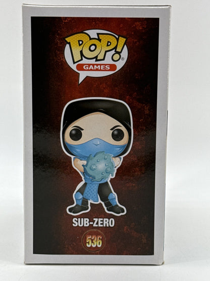 Funko Sub Zero Pop! Games Mortal Kombat Vinyl Figure Multicolor Graphic
