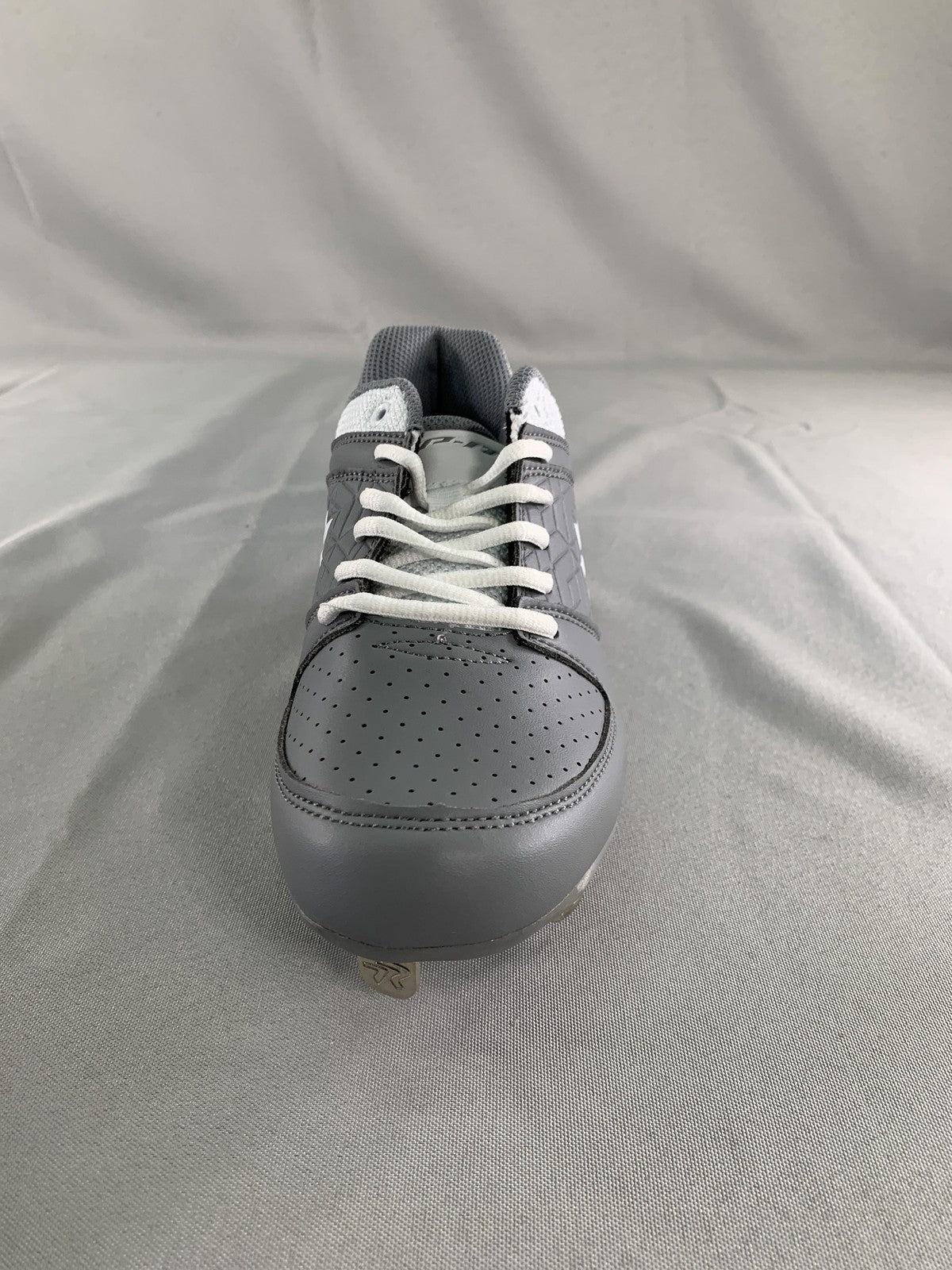 Ringor RIP-IT Diamond Softball Cleats Womens 8 Gray Charcoal White Metal Shoes