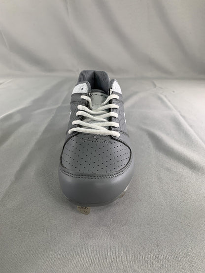 Ringor RIP-IT Diamond Softball Cleats Womens 8 Gray Charcoal White Metal Shoes