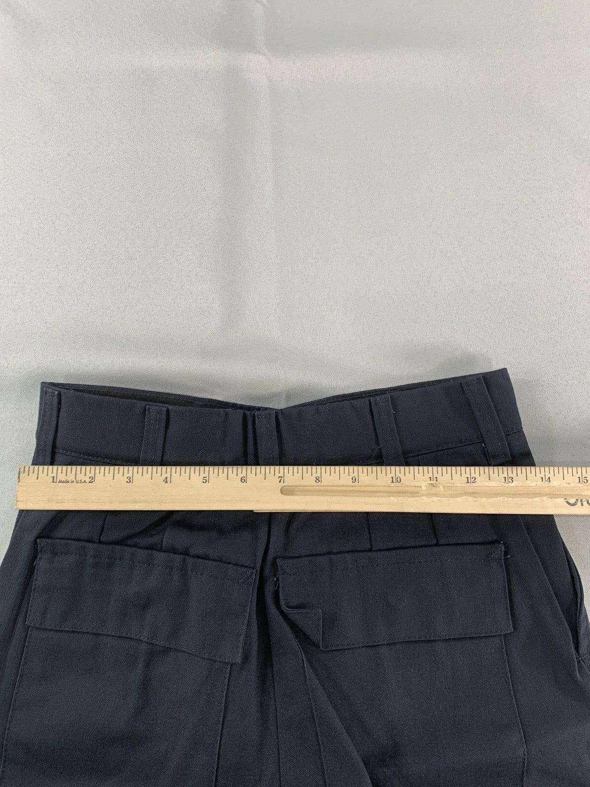 Topps EMT Pants Womens 8 Dark Navy Cargo Uniform Duty Work 65% Poly Cotton codes