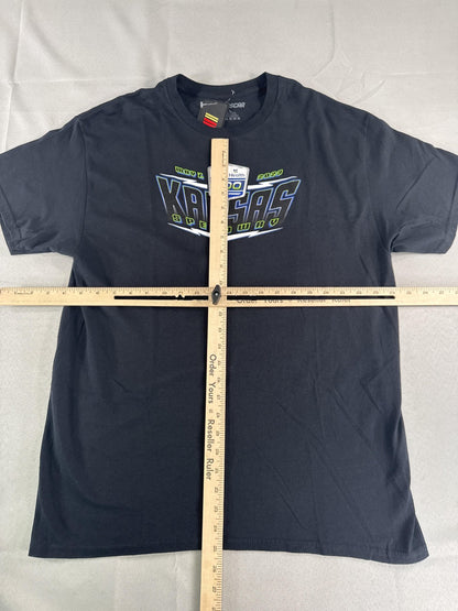 Kansas Speedway Shirt Mens Large NASCAR AdventHealth 400 2023 Cup Series Race