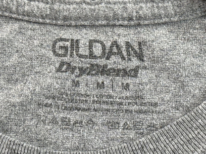 GILDAN U.S. Air Force Military Tee Gray L Cotton Polyester Crewneck Short Mens