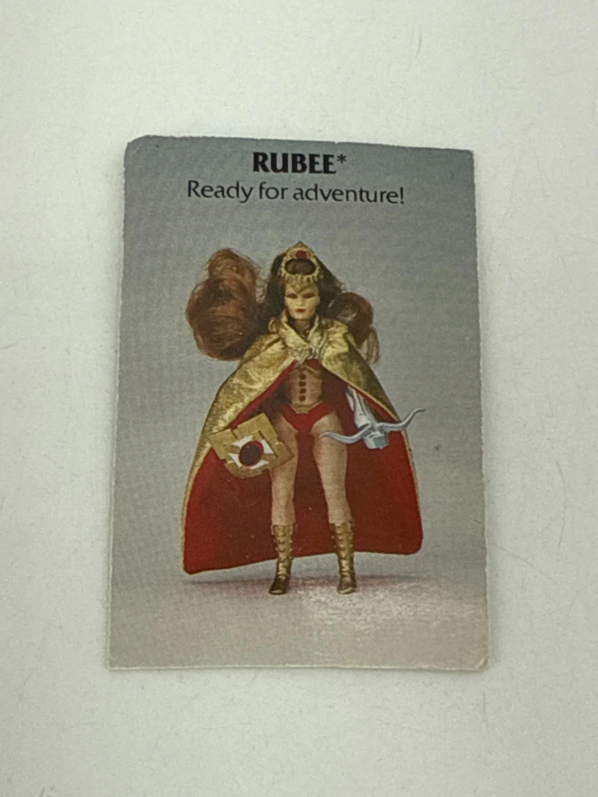 Rubee Golden Girl Guardians Galoob 1984 Action Figure Armor Belt Weapons Vtg
