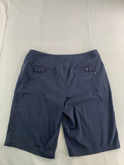 Nivo by Lanctot Shorts Womens 8 Stretch Golf Bermuda Pockets Casual Athletic 94