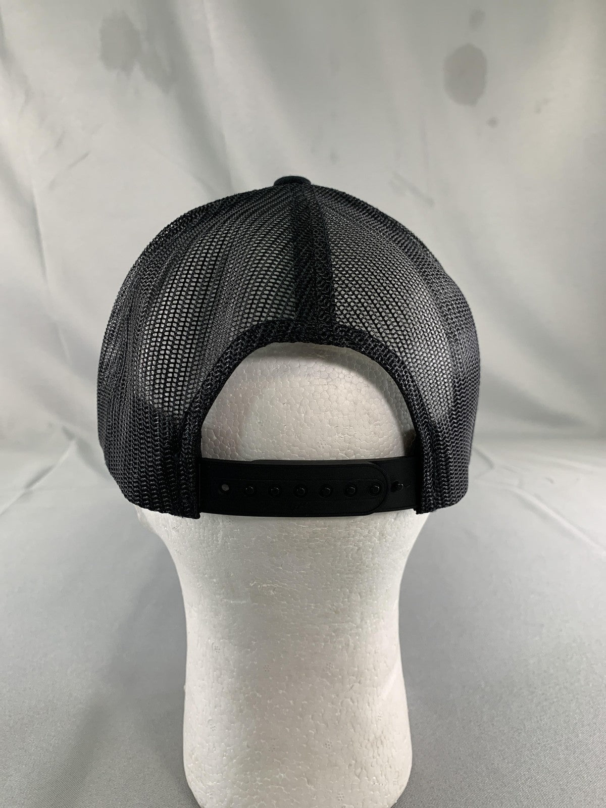 Grosjean FP 28 Hat Cap Snap Back Mens One Size Black Yupoong Trucker Mesh Racing