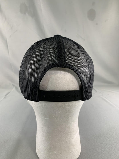 Grosjean FP 28 Hat Cap Snap Back Mens One Size Black Yupoong Trucker Mesh Racing