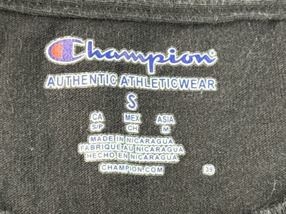 Champion Cal State Northridge Graphic Tee S Black Cotton Short Sleeve Shirt