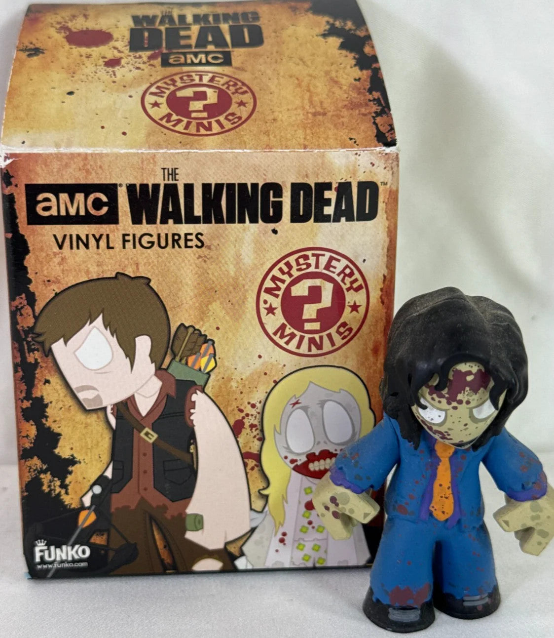Funko Walking Dead Mystery Minis Tank Walker Vinyl Figure Series 1 Blood Splatte