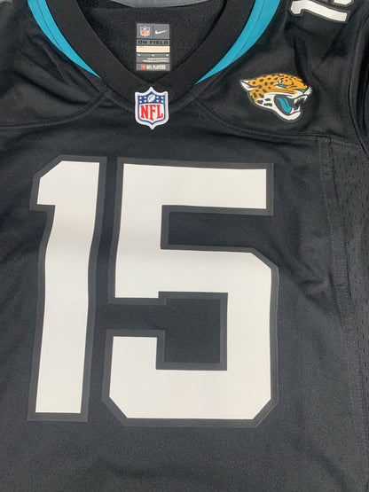 Jacksonville Jaguars Jersey Womens Medium Nike NFL Football Minshew II 15 Shirt