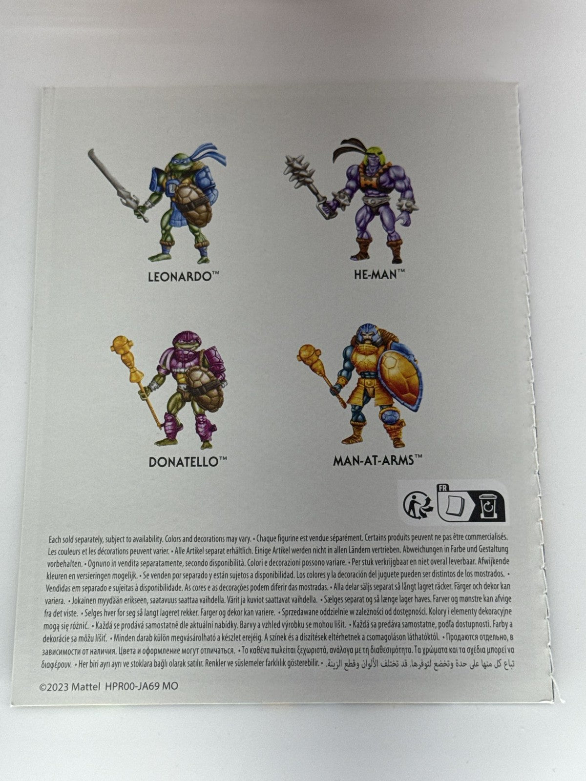 Turtles of Grayskull Man-At-Arms MOTU x TMNT Origins Figure Mattel 6734 Approx.