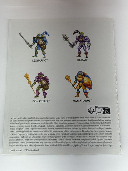 Turtles of Grayskull Man-At-Arms MOTU x TMNT Origins Figure Mattel 6734 Approx.