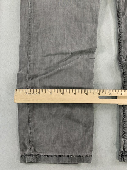 Siwy Jeans Womens 26 Gray Straight Leg Charcoal Wash Stretch Denim Casual USA on