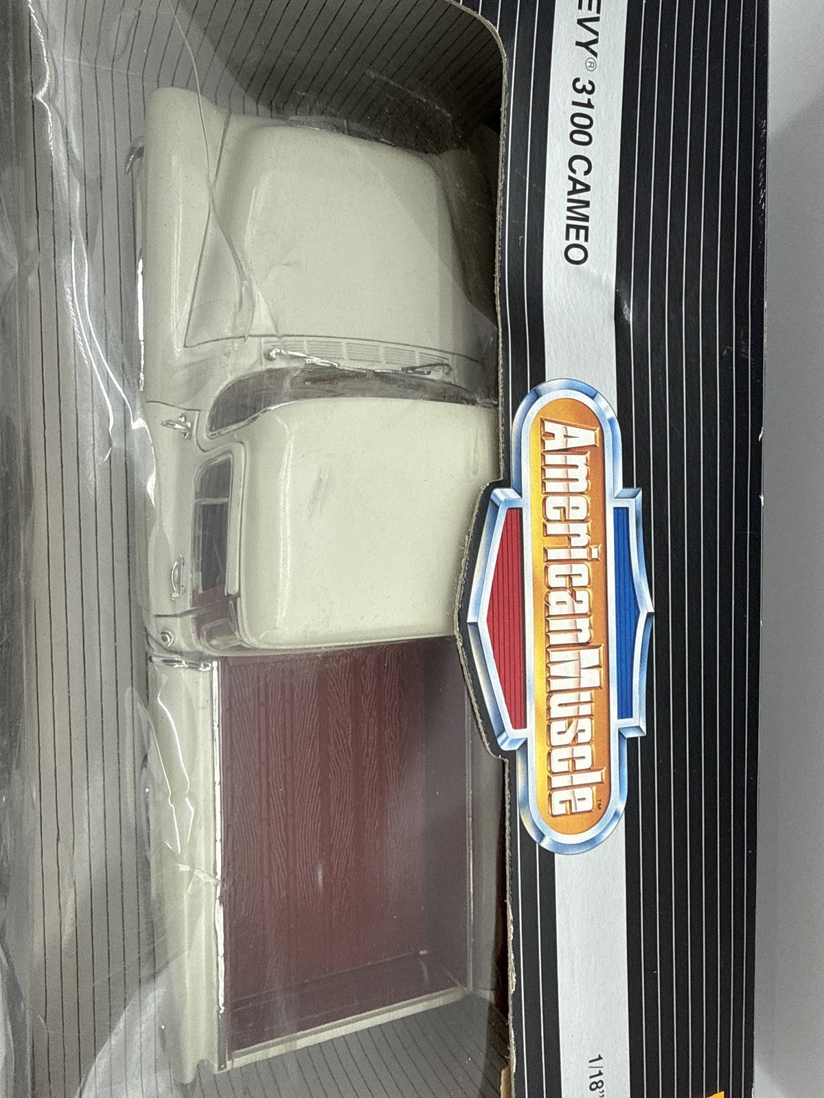 ERTL Chevy Cameo Die Cast Model 1:18 Scale White
