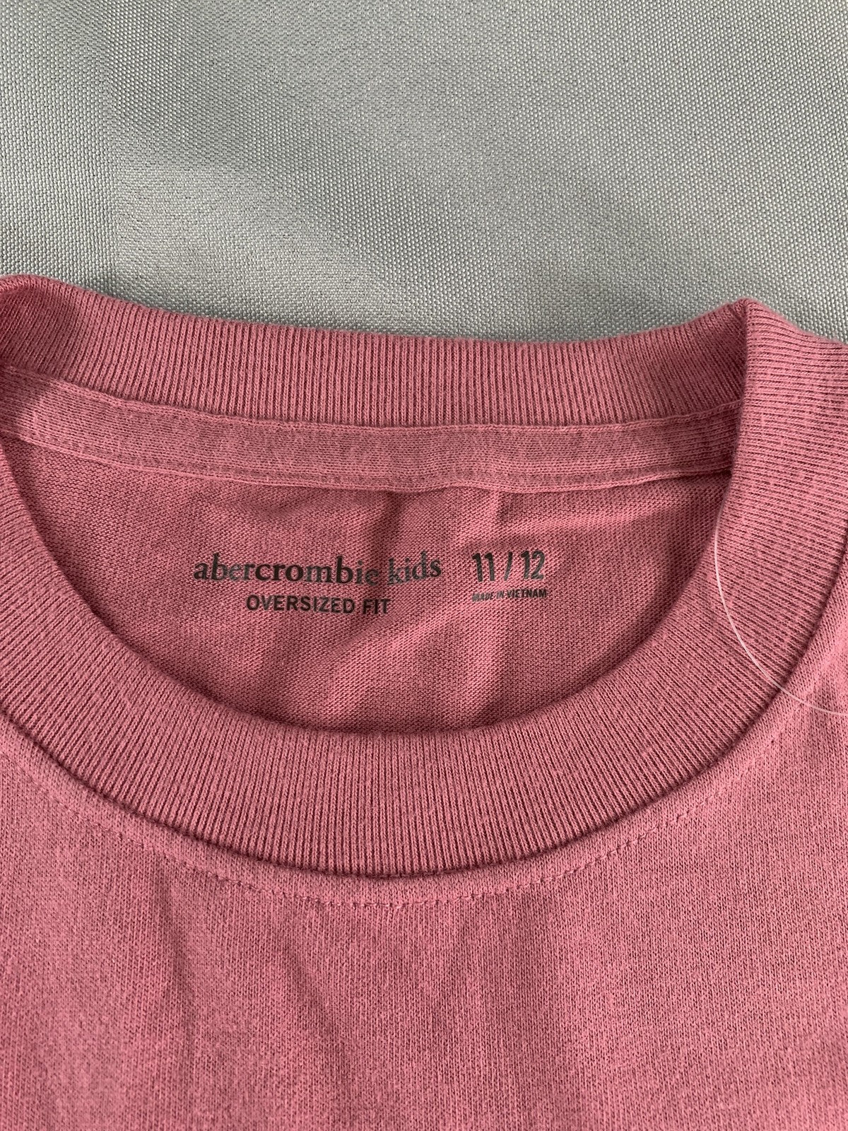 Snoopy Peanuts Shirt Youth 11/12 Pink Abercrombie Kids Biker Graphic Tee code on
