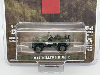 GreenLight M*A*S*H Willys 1:64 Green Metal Classic Limited Edition Die Cast Jeep