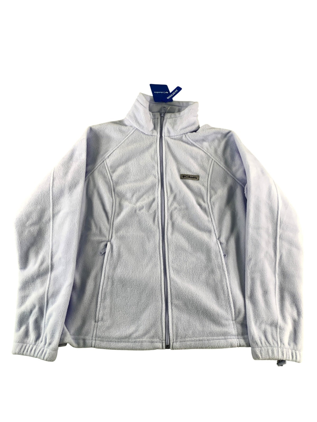 Columbia Jacket Womens XL Lavender Benton Springs Full Zip Fleece Regular Fit