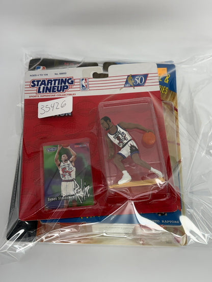 NBA SUPER STARS VINCE CARTER UNC &amp; RAPTORS COLLEGE &amp; PRO SERIES 1999 NWT