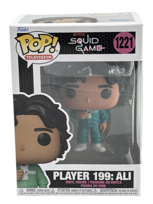Funko Pop TV Squid Game Player 199: Ali #1221 Vinyl Figure Standard Multicolor