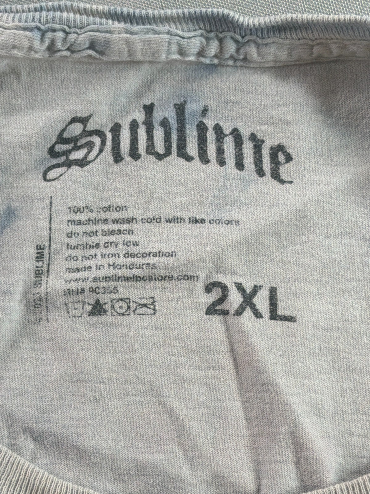 Sublime 40oz To Freedom Sun Double Sided Bleach Tie Dye Band Tee Mens 2XL NWT