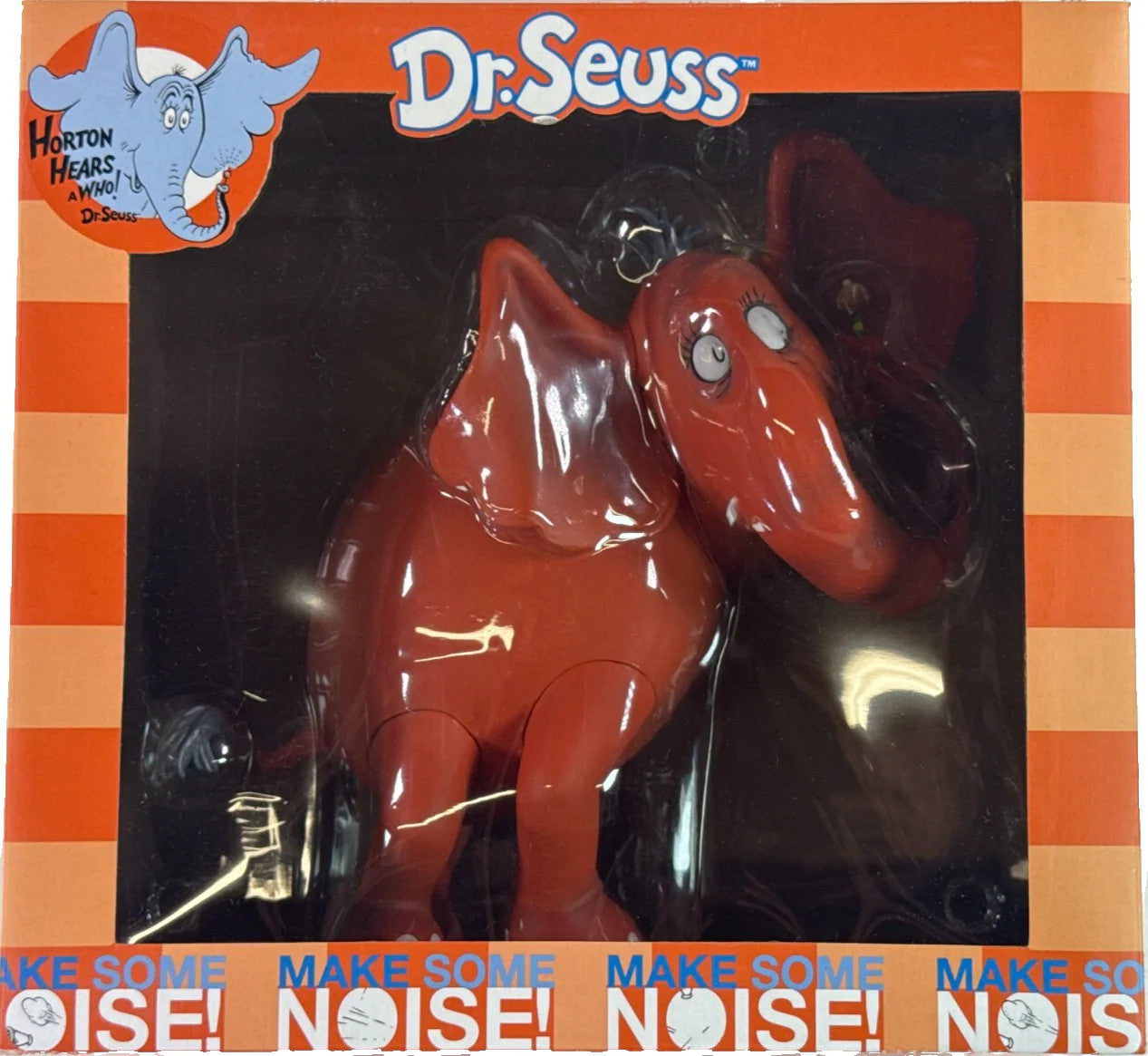 Horton Hears a Who Chase Orange Red Figure Dr Seuss Super Rad Toys DeFeo Rare