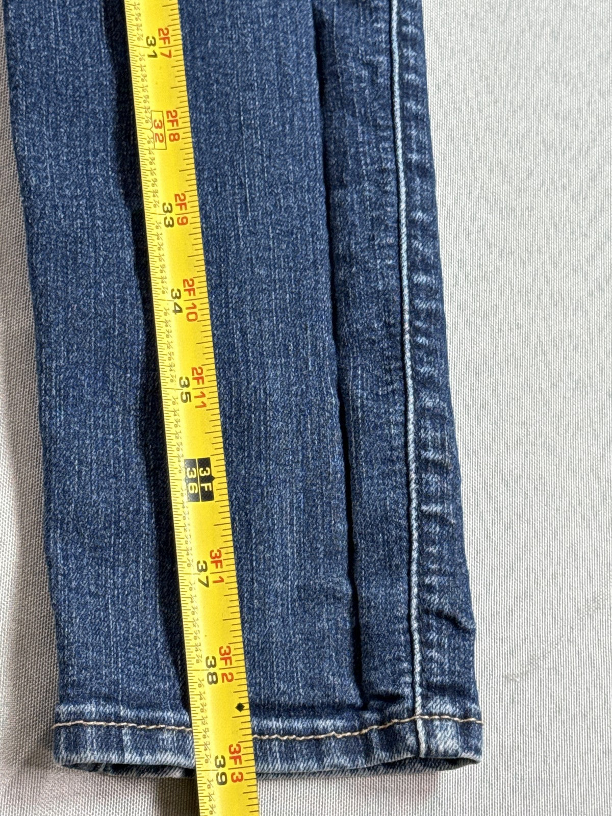 Hollister Super Skinny High Rise Jeans Womens 27x31 Medium Blue Wash Stretch