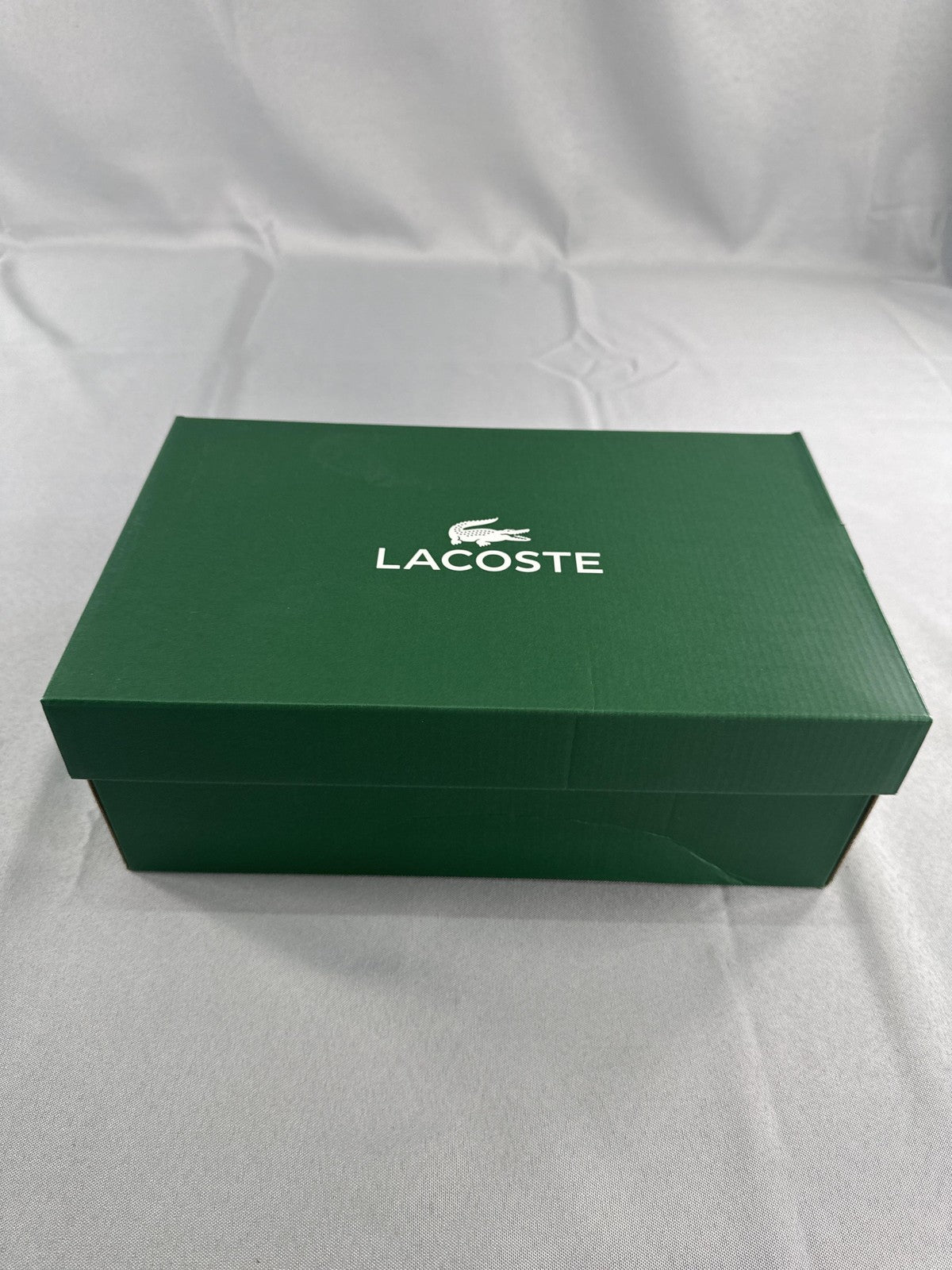 Lacoste Baseshot Pro 125 Shoes Mens Size 12 White Leather Sneakers 749SMA0063