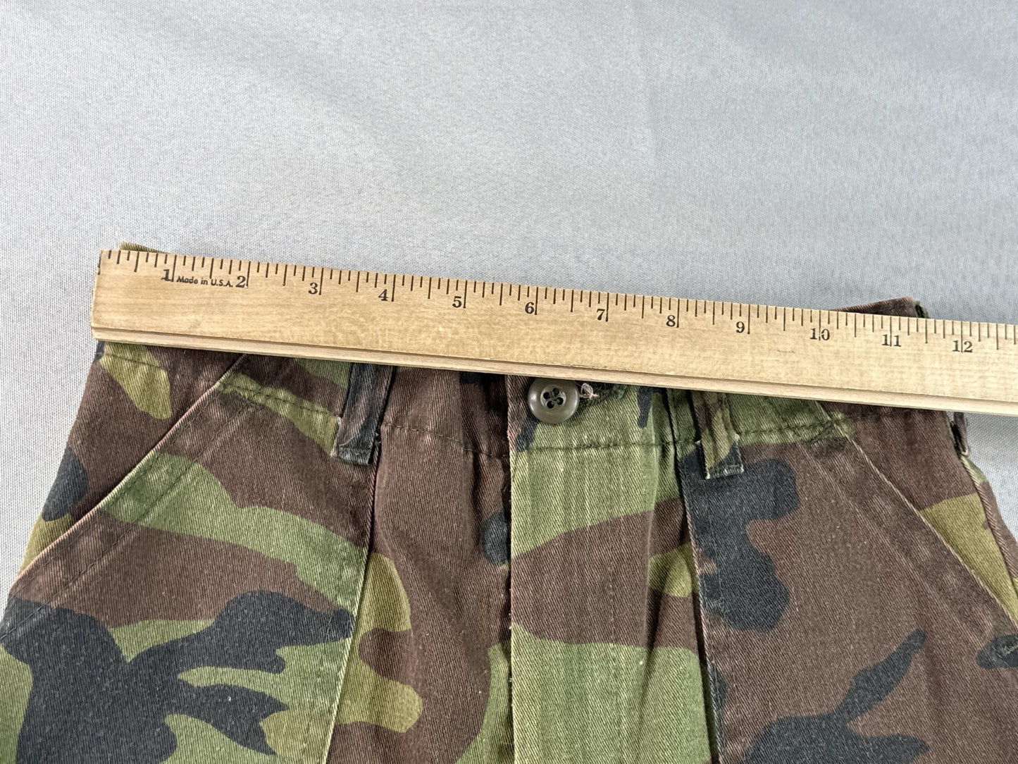 TROOPER Cargo Pants 30x30 Camouflage Brown Green POLYESTER COTTON Military