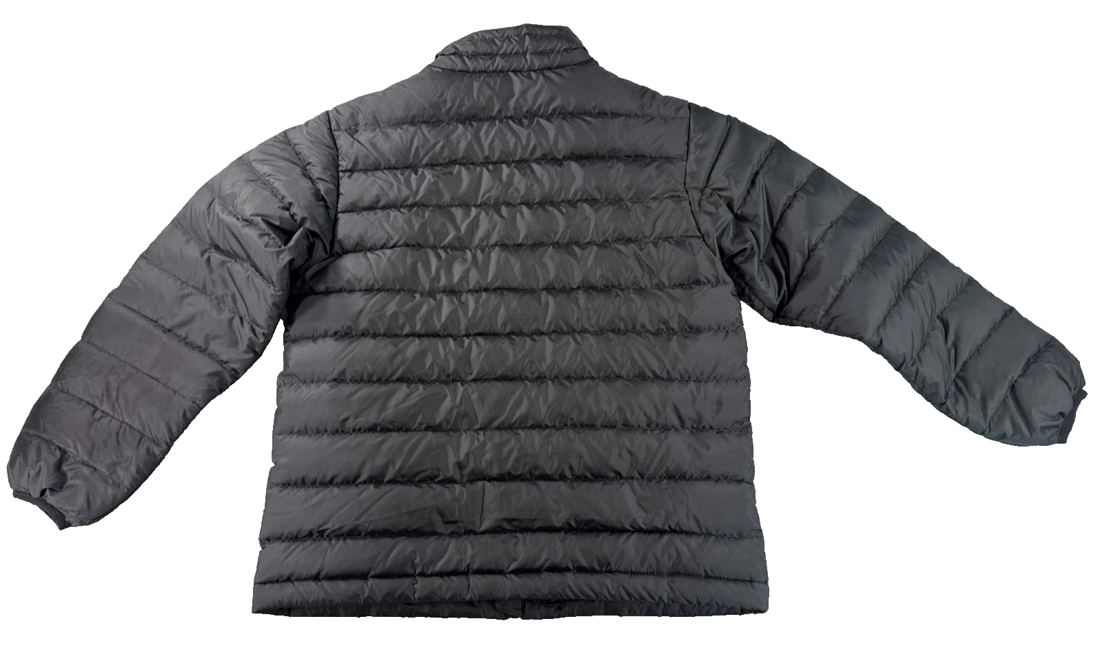 Patagonia Kids Black Down Puffer Jacket Full Zip Lightweight Youth Medium 10
