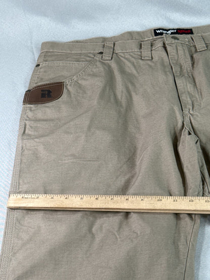 Wrangler Riggs Workwear Pants Men’s 44x32 Khaki Utility Carpenter Work Pants