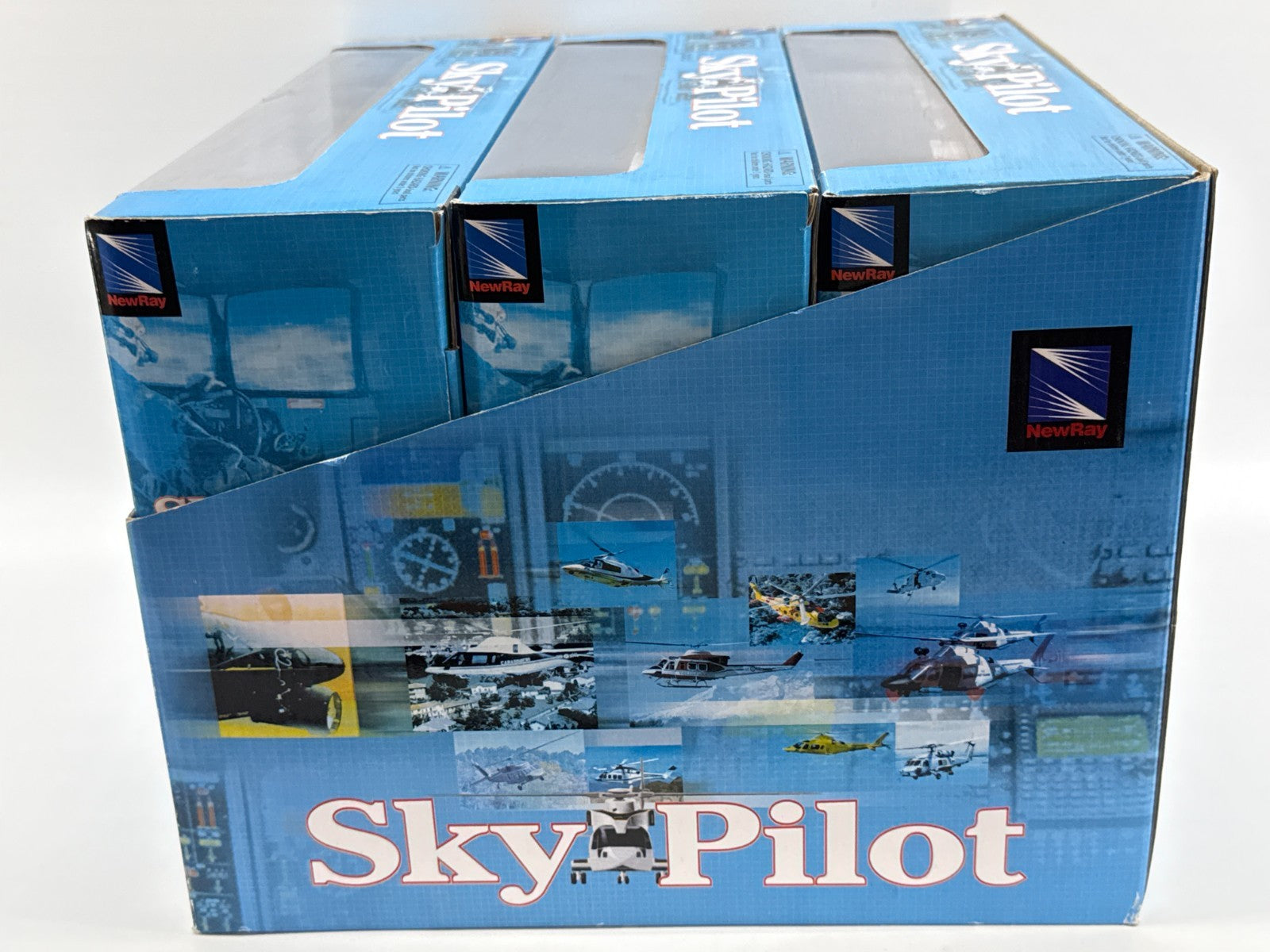 NewRay Sky Pilot 1:48 Bell 412 LAPD Police Helicopter Diecast Model N5929Z 148